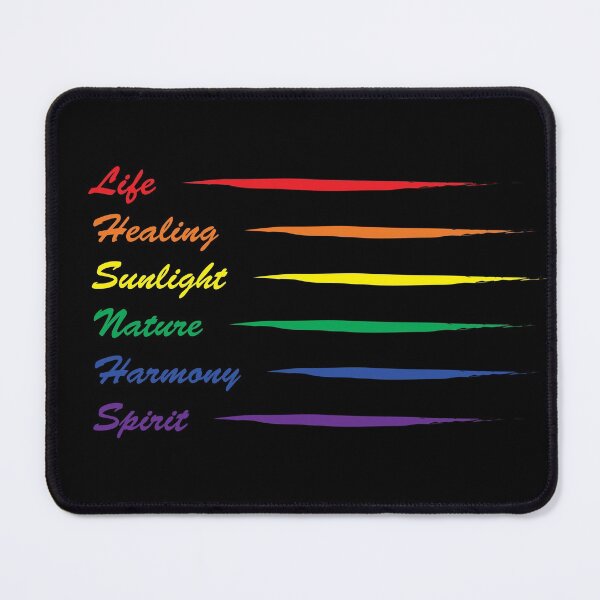 Item preview, Gay Pride Flag Rainbow Meaning designed and sold by Sapphic Reality.