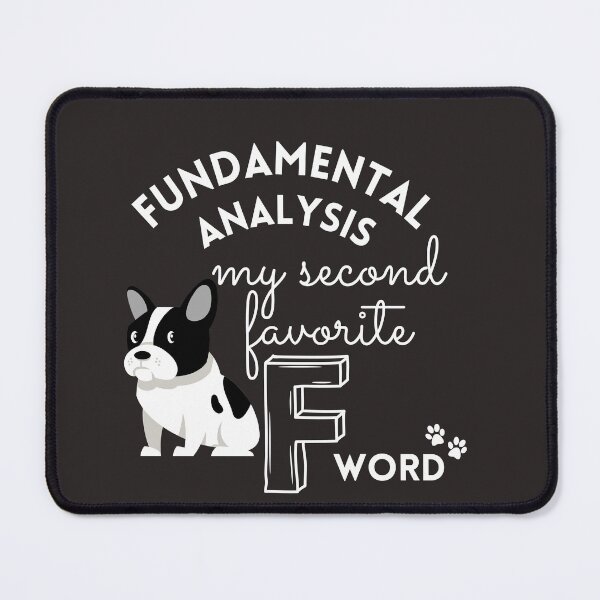 Item preview, FUNDAMENTAL ANALYSIS | |TRADERS COOL GIFT | FUN AND UNIQUE | DOG LOVER | FUNNY STOCKS, CRYPTO, OPTIONS, FOREX TRADER AND DAY TRADER GIFTS designed and sold by TradingTeesKids.