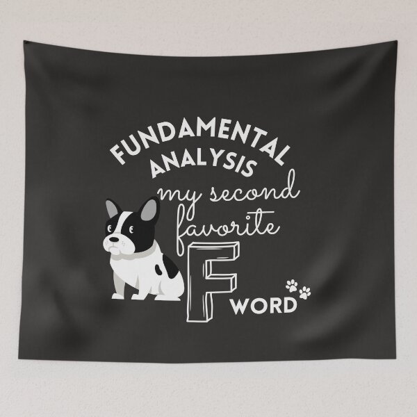 Item preview, FUNDAMENTAL ANALYSIS | |TRADERS COOL GIFT | FUN AND UNIQUE | DOG LOVER | FUNNY STOCKS, CRYPTO, OPTIONS, FOREX TRADER AND DAY TRADER GIFTS designed and sold by TradingTeesKids.