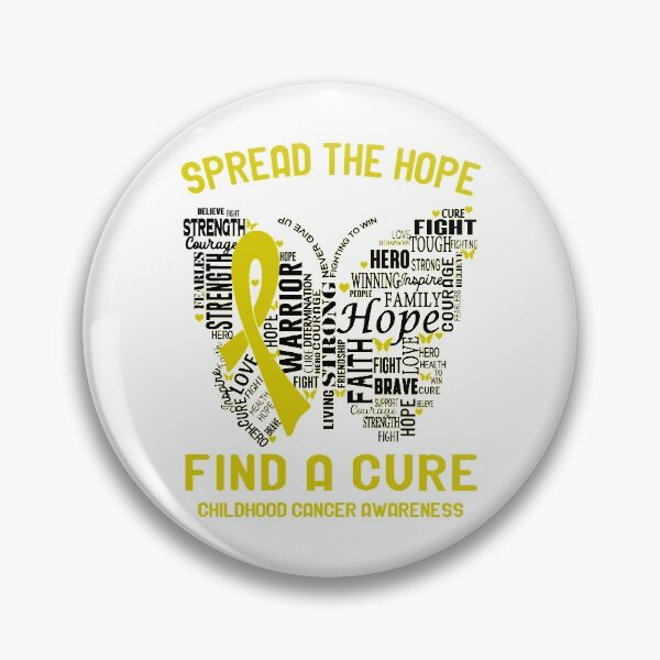 Item preview, Childhood Cancer Awareness Spread The Hope Find A Cure designed and sold by Victormoratalla.