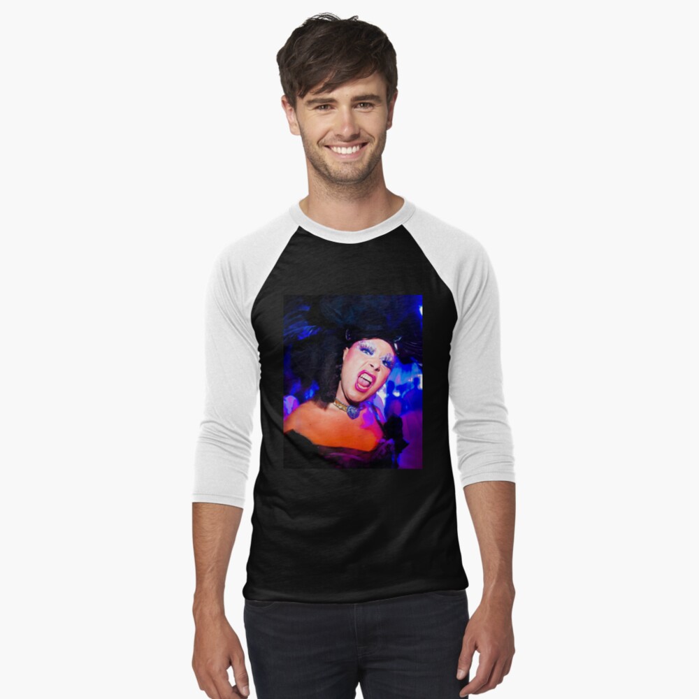Item preview, Baseball ¾ Sleeve T-Shirt designed and sold by gravitynoir.