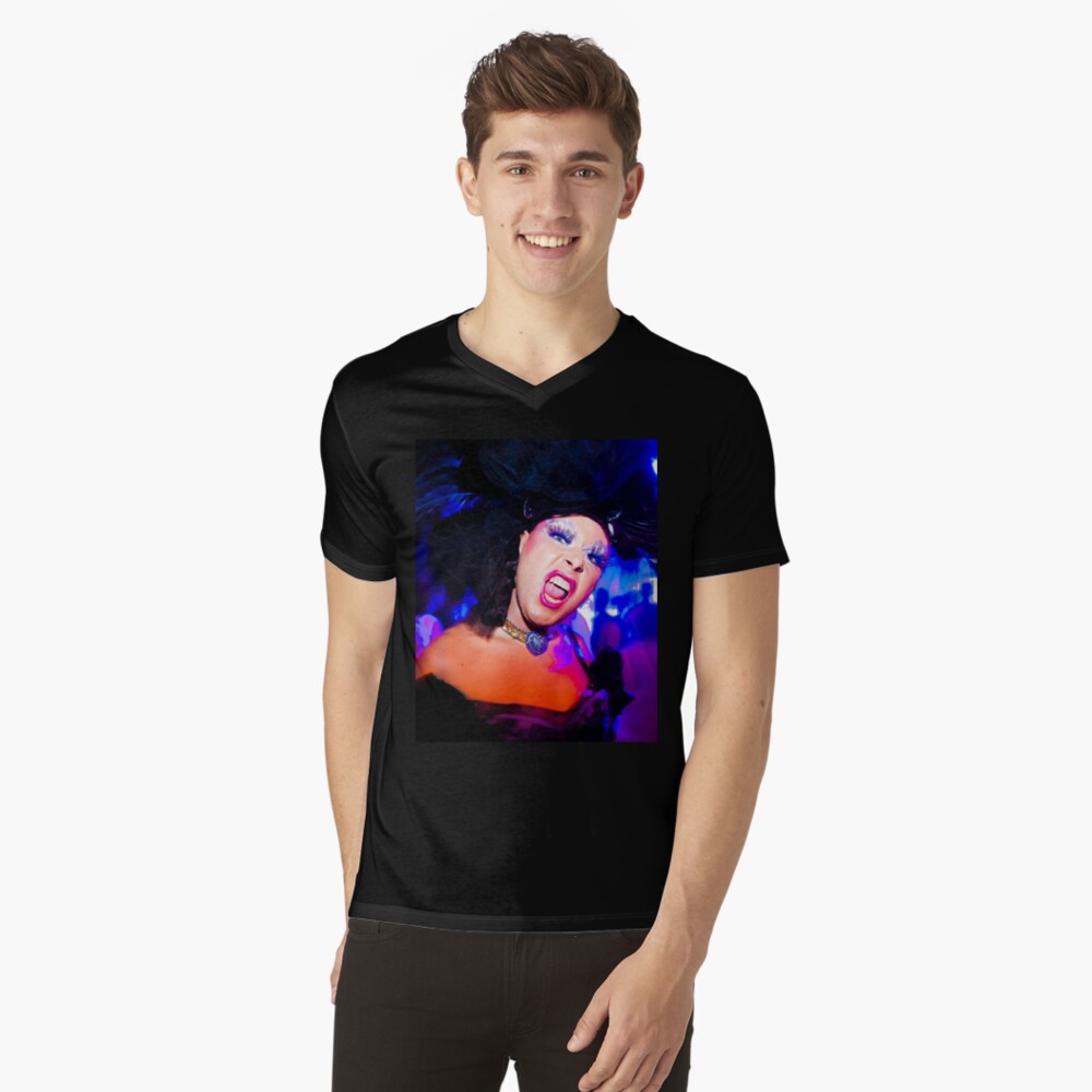 Item preview, V-Neck T-Shirt designed and sold by gravitynoir.