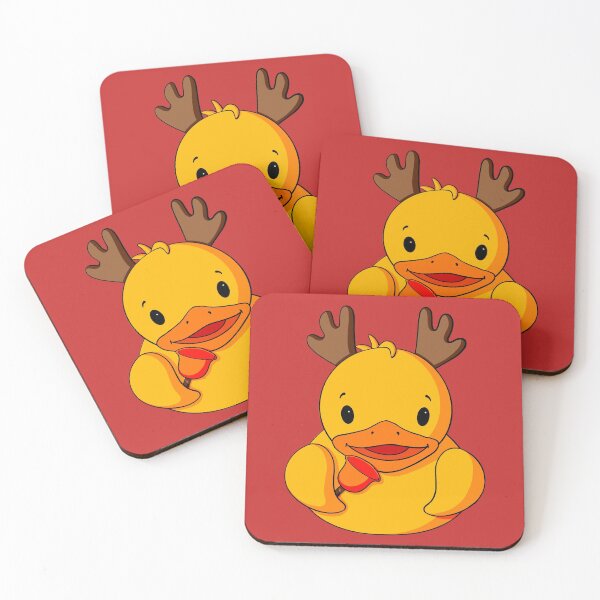 Item preview, Reindeer Rubber Duck designed and sold by Alisha Ober Designs.
