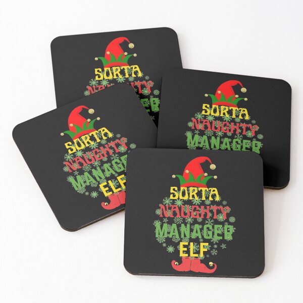 Item preview, Sorta Naughty Manager Elf - CHRISTMAS designed and sold by GreenEnvytt.