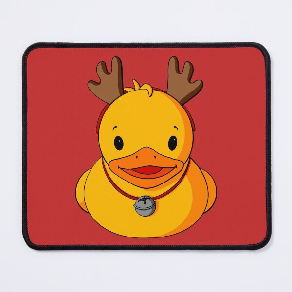 Item preview, Reindeer Bell Rubber Duck designed and sold by Alisha Ober Designs.