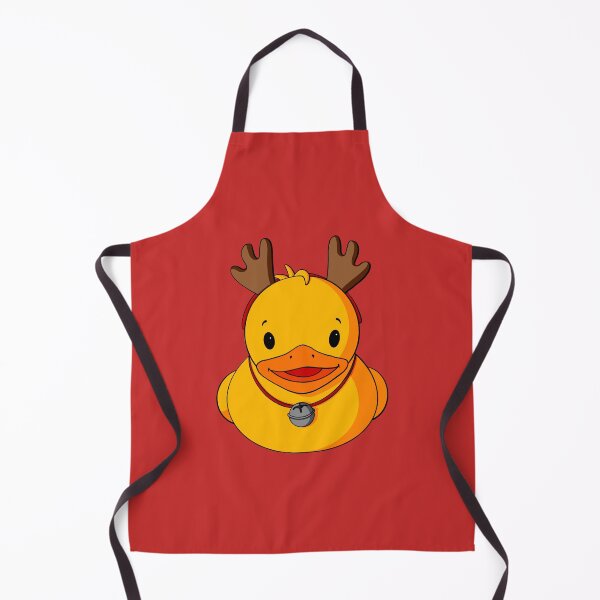 Item preview, Reindeer Bell Rubber Duck designed and sold by Alisha Ober Designs.