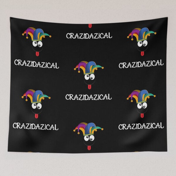 Item preview, Crazidazical-Black Background  designed and sold by Trendi61.
