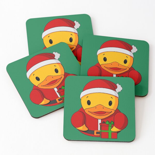 Item preview, Santa Present Rubber Duck designed and sold by Alisha Ober Designs.