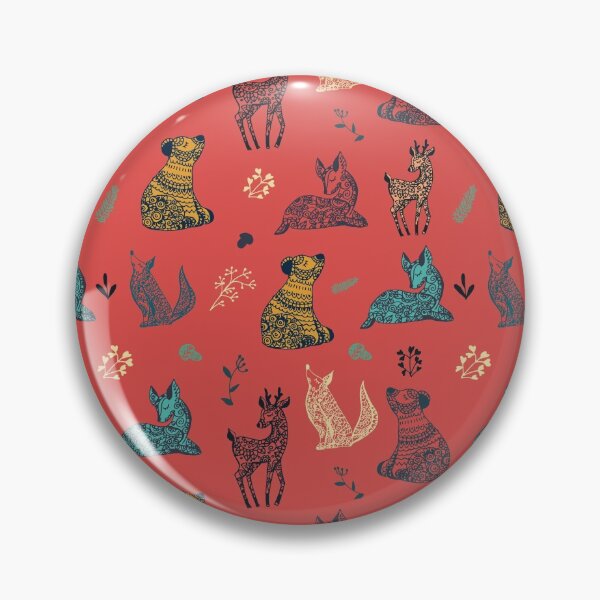 Item preview, Pattern Sweet Forest Animals designed and sold by OutcastBrain.