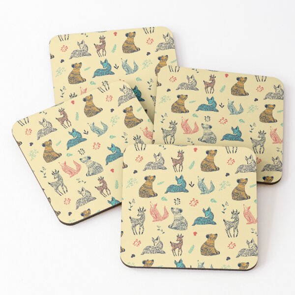 Item preview, Pattern Sweet Forest Animals designed and sold by OutcastBrain.
