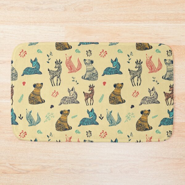 Item preview, Pattern Sweet Forest Animals designed and sold by OutcastBrain.