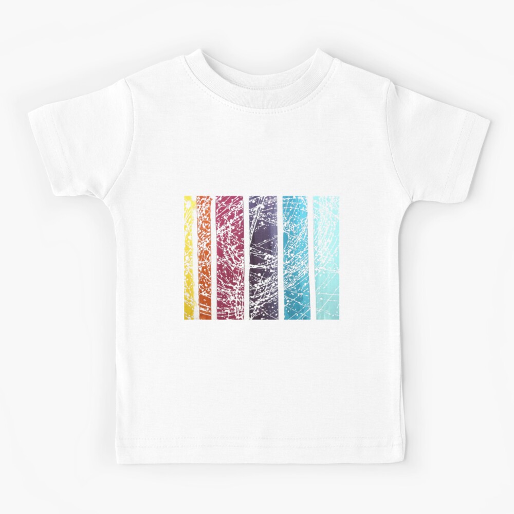 Rainbow Watercolor Heart Kids T-Shirt by Olga Shvartsur - Pixels