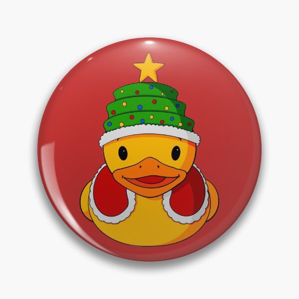 Item preview, Christmas Tree Hat Rubber Duck designed and sold by Alisha Ober Designs.