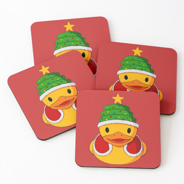 Item preview, Christmas Tree Hat Rubber Duck designed and sold by Alisha Ober Designs.