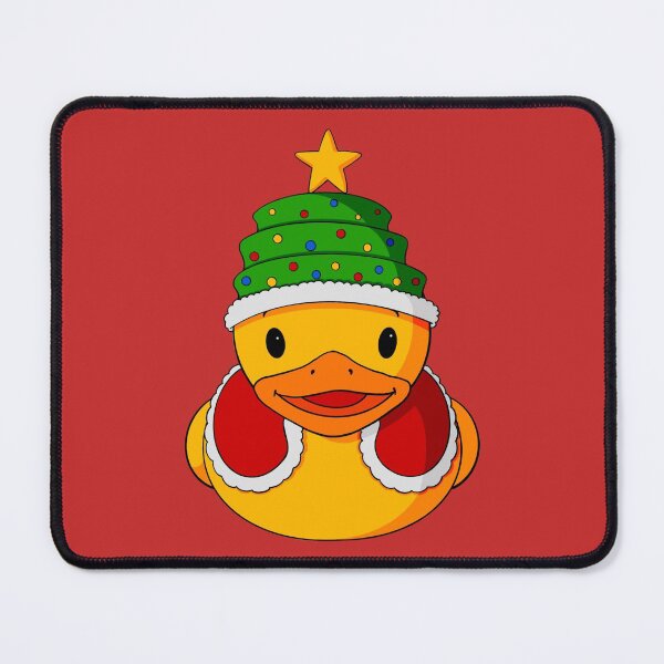 Item preview, Christmas Tree Hat Rubber Duck designed and sold by Alisha Ober Designs.