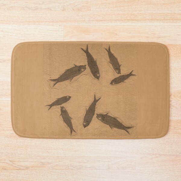 Item preview, Fossil Fish Soft Taupe 5748 designed and sold by Art in My Loft.
