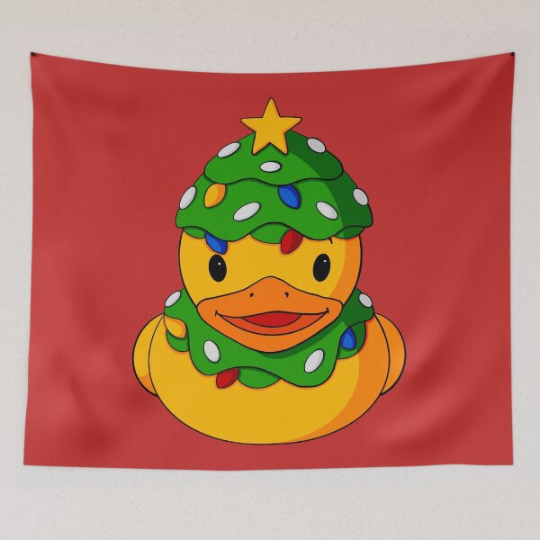 Item preview, Christmas Tree Costume Rubber Duck designed and sold by Alisha Ober Designs.