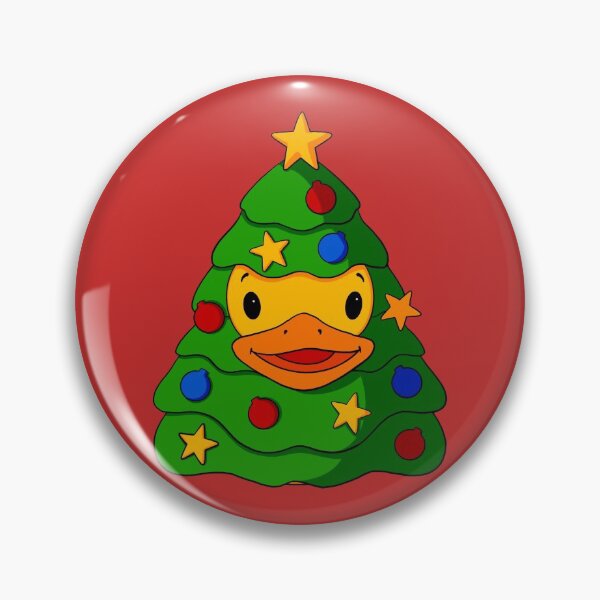 Item preview, Christmas Tree Rubber Duck designed and sold by Alisha Ober Designs.