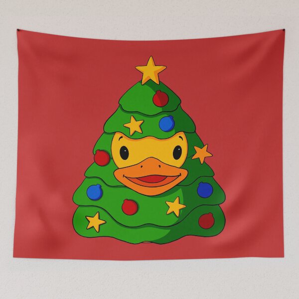 Item preview, Christmas Tree Rubber Duck designed and sold by Alisha Ober Designs.
