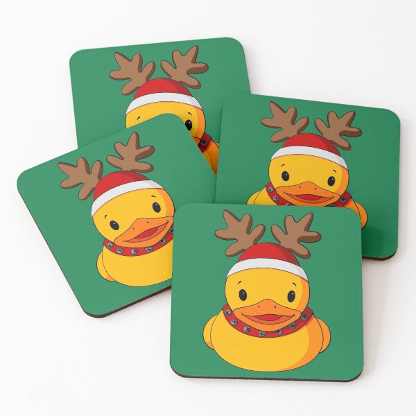 Item preview, Reindeer Hat Rubber Duck designed and sold by Alisha Ober Designs.