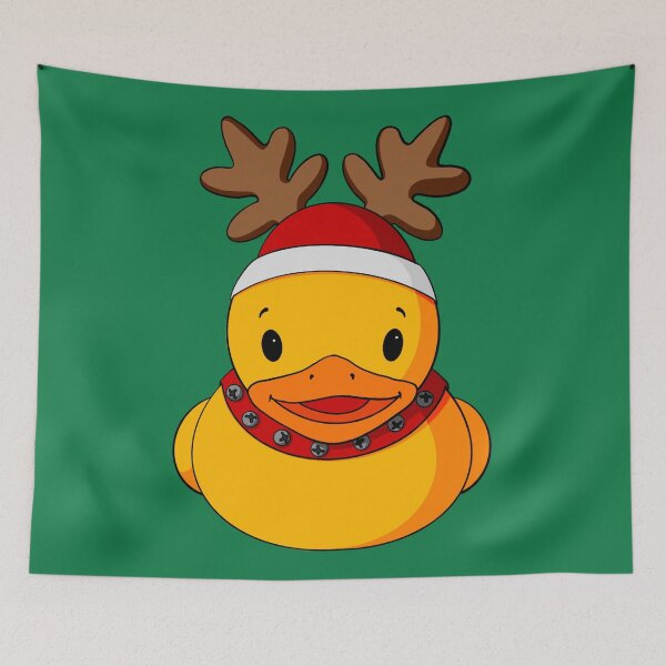 Item preview, Reindeer Hat Rubber Duck designed and sold by Alisha Ober Designs.