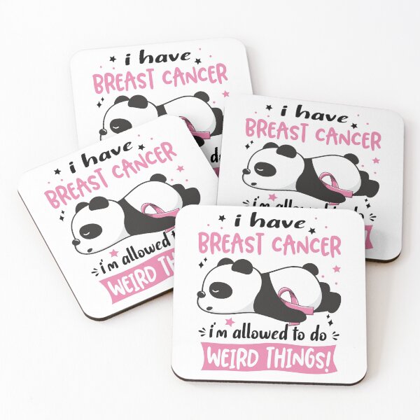 Item preview, Breast Cancer Warrior I Have Breast Cancer I Am Allowed To Do Weird Things! designed and sold by GennieShop.