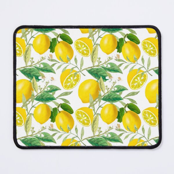 Item preview, Summer, citrus ,floral Mediterranean style ,lemon fruit pattern  designed and sold by MariaMarinova.