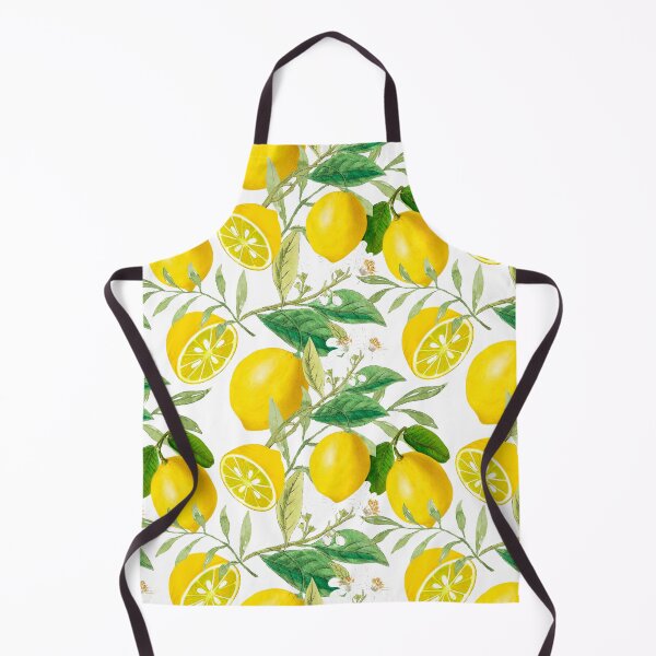 Item preview, Summer, citrus ,floral Mediterranean style ,lemon fruit pattern  designed and sold by MariaMarinova.