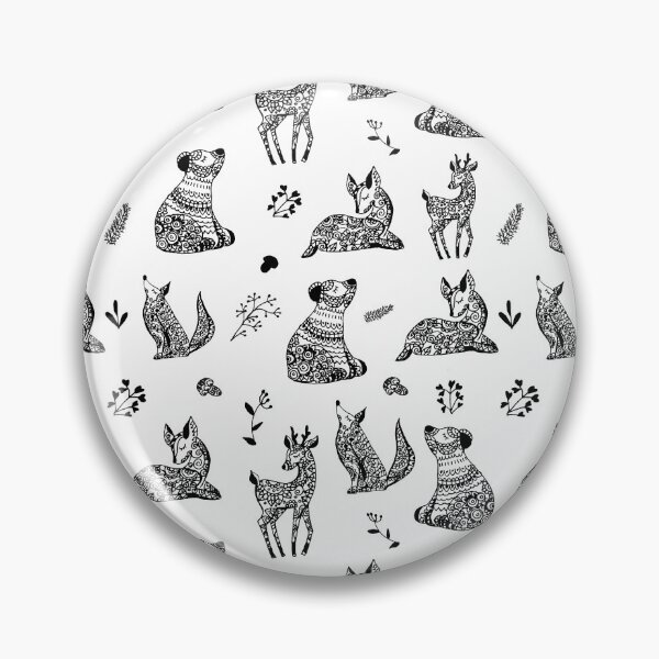Item preview, Pattern Sweet Forest Animals designed and sold by OutcastBrain.
