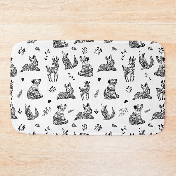 Item preview, Pattern Sweet Forest Animals designed and sold by OutcastBrain.