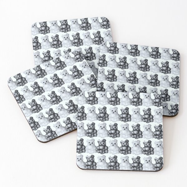 Item preview, Black and White Collage of Teddy Bears designed and sold by JariHawk.