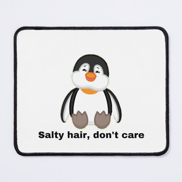 Item preview, Salty hair don’t care webkinz penguin designed and sold by dyslsexyia.