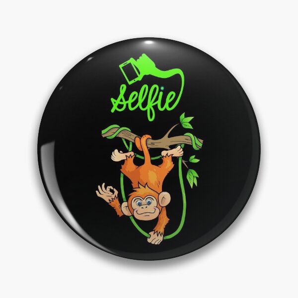 Item preview, Monkey Selfie    designed and sold by WoodburyLake.