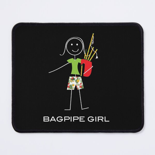 Item preview, Funny Womens Bagpipe Girl designed and sold by whyitsme.