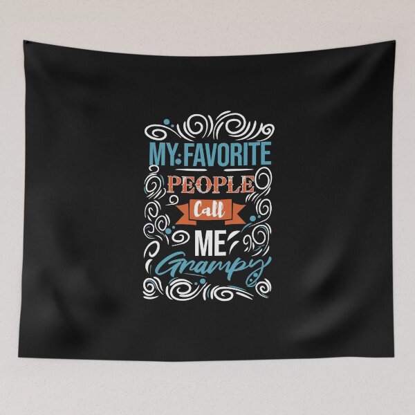Item preview, my favorite people call me Grampy grandpa T-Shirt designed and sold by wasimedox.