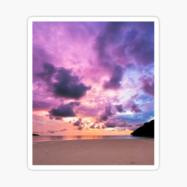 Epic sunset Sticker