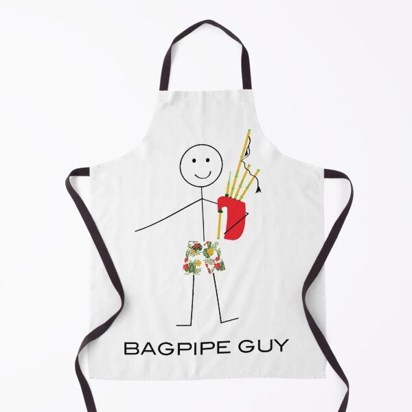 Item preview, Funny Mens Bagpipe Guy designed and sold by whyitsme.