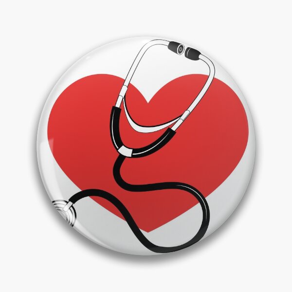 Item preview, stethoscope red heart designed and sold by FunnySerious.