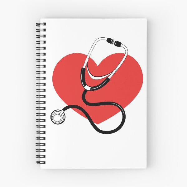 Item preview, stethoscope red heart designed and sold by FunnySerious.