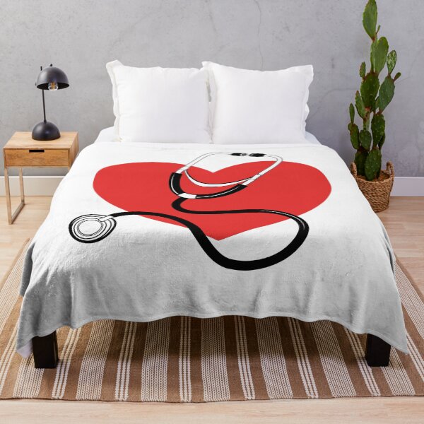 Item preview, stethoscope red heart designed and sold by FunnySerious.
