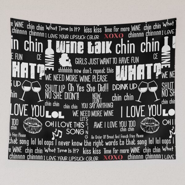 Item preview, WINE TALK  designed and sold by concettaellis.