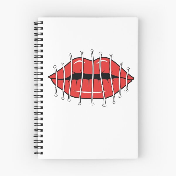 Item preview, stitched lips designed and sold by FunnySerious.