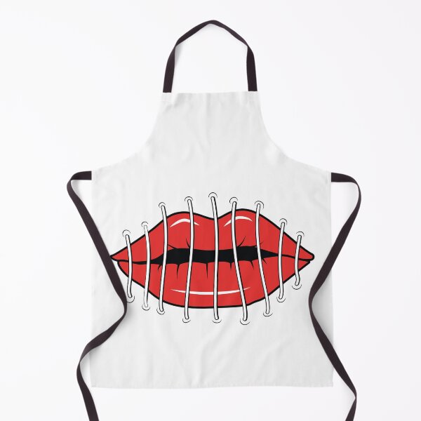 Item preview, stitched lips designed and sold by FunnySerious.