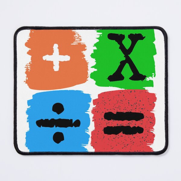 Item preview, Ed Maths Symbol Paint Stroke Colour Graphic Album Inspired designed and sold by Printopia-.