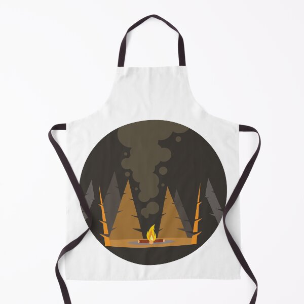 Item preview, bonfire in the forest designed and sold by FunnySerious.