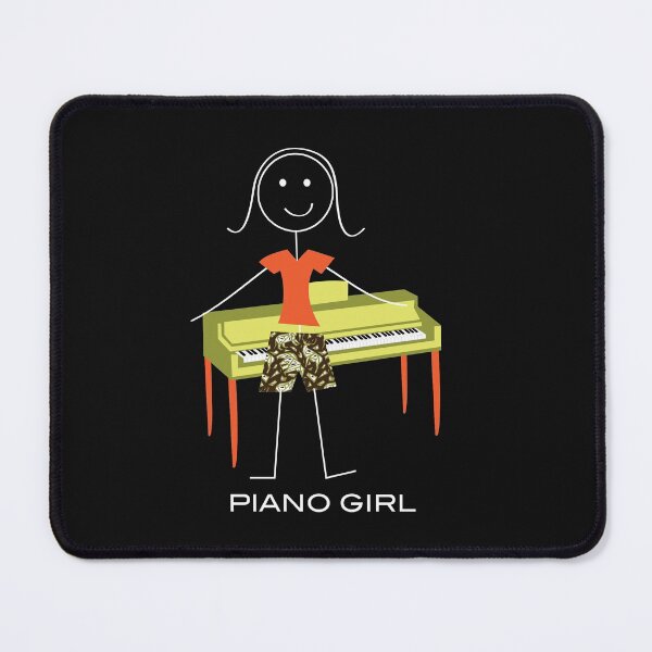 Item preview, Funny Womens Piano Girl designed and sold by whyitsme.
