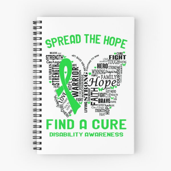 Item preview, Disability Awareness Spread The Hope Find A Cure designed and sold by Victormoratalla.