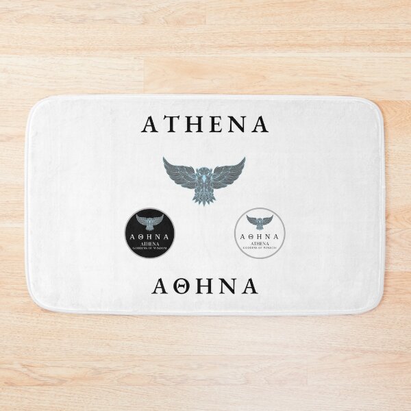 Item preview, Athena Sticker Pack Greek Mythology Goddess of Wisdom Owl designed and sold by OnyxMoonDesigns.