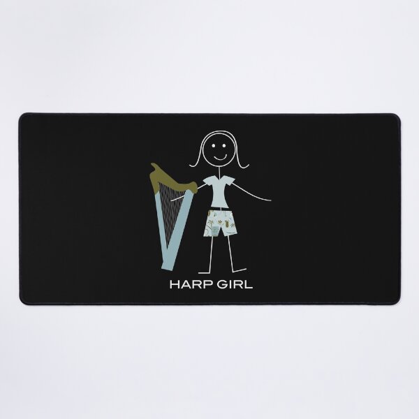 Item preview, Funny Womens Harp Girl designed and sold by whyitsme.