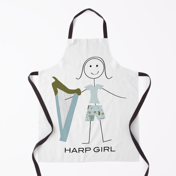 Item preview, Funny Womens Harp Girl designed and sold by whyitsme.